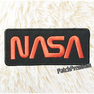 NASA นาซ่า แดง - ตัวรีด (Size M) ตัวรีดติดเสื้อ