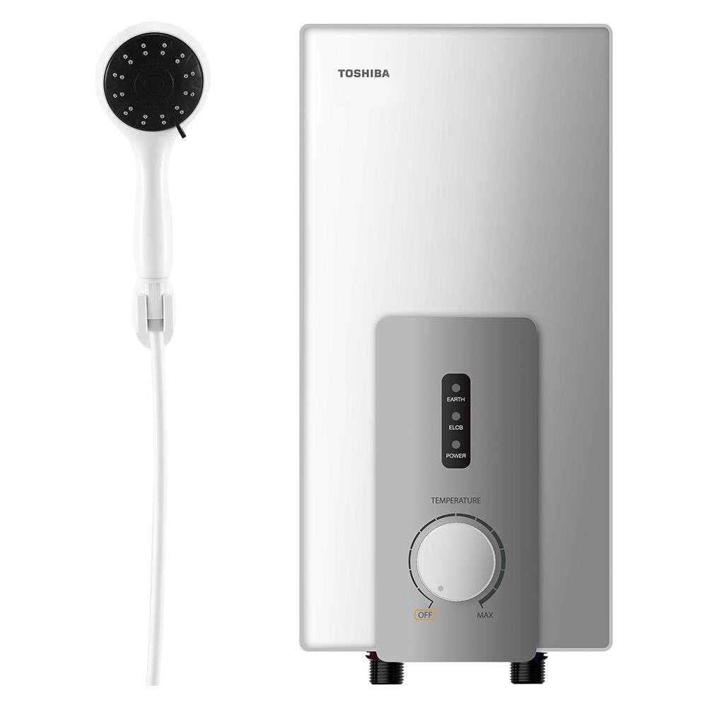 Water heater SHOWER HEATER TOSHIBA DSK38S5KW 3800W WHITE Hot water heaters Water supply system เครื่องทำน้ำอุ่น เครื่องท
