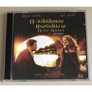 วีซีดีภาพยนตร์ ลิขสิทธิ์ มือ 2...149 บาท ภาพยนตร์“Before Sunset-ตะวันไม่สิ้นแสง แรงรักไม่จาง” (Soundtrack-บรรยายไทย)