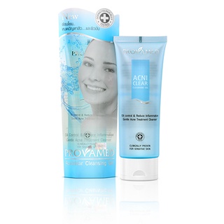 Provamed Acniclear Cleansing Gel สำหรับล้างหน้า 120 ml.