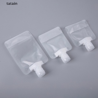 [TAT] 5pc Travel Lotion Dispensing Bag Fluid Packing Bag Portable Makeup Sample Bottle CVX