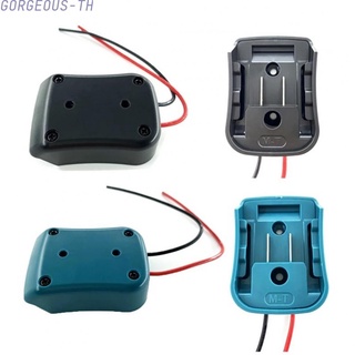 GORGEOUS~DIY Battery Adapter for Makita 10.8-12V Li-ion Battery Cable Connector Output High Temperature Resistant