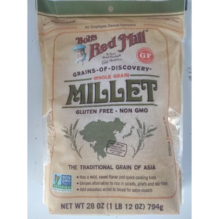 BobRed Whole Grain  Millet เมล็ดข้าวฟ่าง100% 794 กรัม