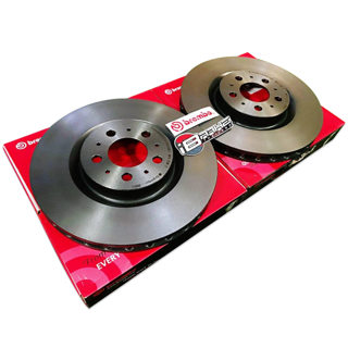 ✅พร้อมส่ง[โค้ดYXEV8AU ลด 400]จานเบรคคู่หน้า​ Brembo / BMW X3 F25 ขนาด 328 mm. ปี 10&gt;