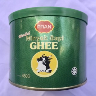 เนยกี 450กรัม GHEE เนยใส หรือ นํ้ามันเนย เพื่อสุขภาพ ใช้คุมนํ้าหนักได้ นำเข้า ใช้ได้ทั้งคาวหวาน