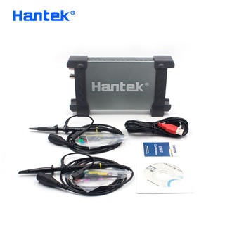 Hantek 6022BE / 6022BL Oscilloscope  PC USB แบบพกพา Digital Storage 2CH 20MHz 48MSa / s 16CH Logic Analyzer เครื่องตรวจจับ oscilloscope