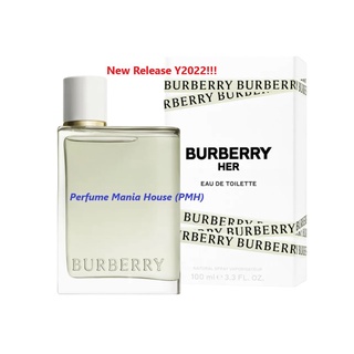 ของแท้!!! New Release Burberry Her EDT for women 100 ml ป้ายไทย เบิกห้าง (พร้อมส่งค่ะ)