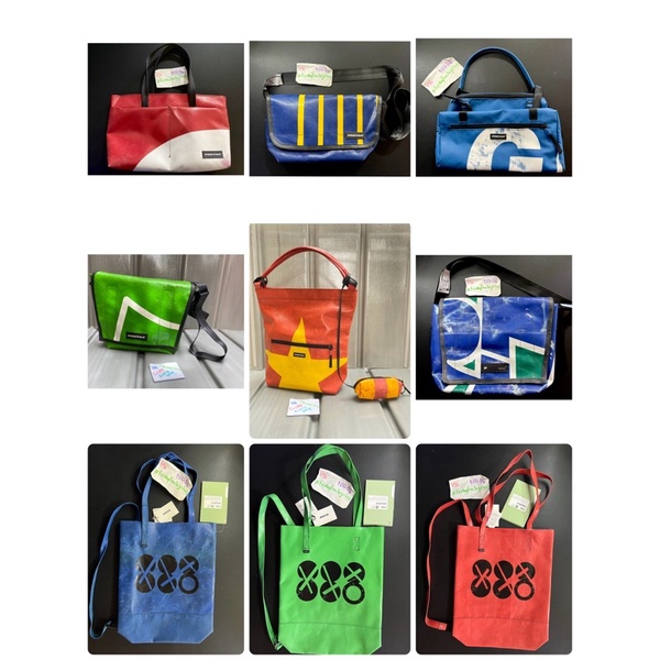 เติมของใหม่ทุกเดือน!! ผ่อนได้ ราคาดี ของแท้ 100% กระเป๋า Freitag ของแท้ รุ่นใหญ่ๆ มือ 2 ราคาถูกยังมี