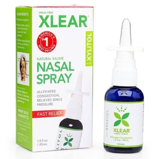 XLEAR NASAL SPRAY สเปรย์พ่นจมูก Xlear นำเข้าจาก USA ชนิดน้ำ Exp: 2025