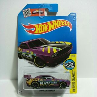 รถเหล็ก Hot wheels DODGE CHALLENGER (Ib1001)