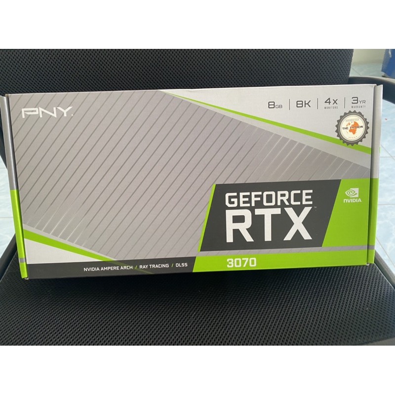 (มือ2) การ์ดจอ PNY Geforce RTX 3070 การ์ดจอสุดคลาสสิค