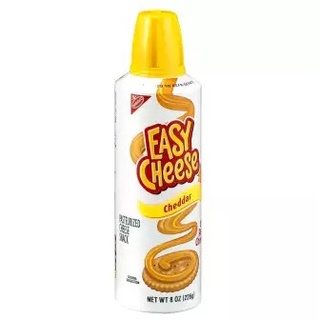 💥โปรสุดพิเศษ!!!💥 Nabisco Easy Cheese Cheddar เนยแข็ง ชนิด เนมชีส นาบิสโก 226 กรัม คุณภาพระดับพรีเมี่ยม