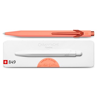 ปากกาลูกลื่น CARAN DACHE Ballpoint Pen 849 CLAIM YOUR STYLE Tangerine – Limited Edition # 849.568