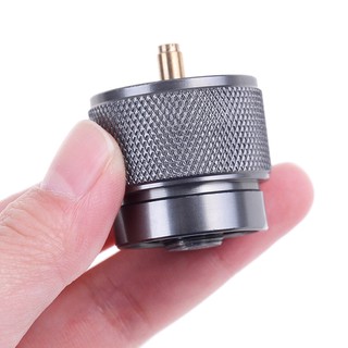 pathfinder อะแดปเตอร์เชื่อมต่อถังแก๊สขนาดเล็กสําหรับตั้งแคมป์ 1 lb en 417 lindal valve output