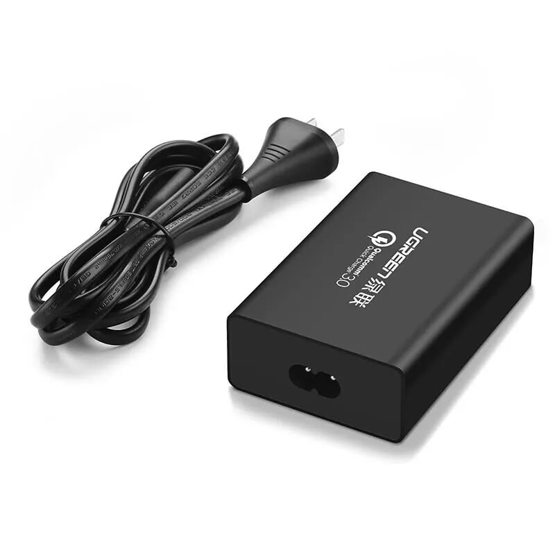 เครื่องชาร์จ Quick Charge 3.0 4 พอร์ต Usb 2X 2.4A + 2X Qc3.0 สีดํา UGREEN 40761 CD162