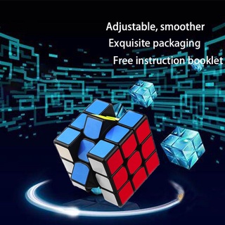 Rubik รูบิด3×3×3,รูบิด,ของเล่นรูบิค,คิวบิค,รูบิค 3 คูณ 3, ความเร็วระดับมืออาชีพ ลูกบาศก์ หมุนลื่น ไม่สะดุด