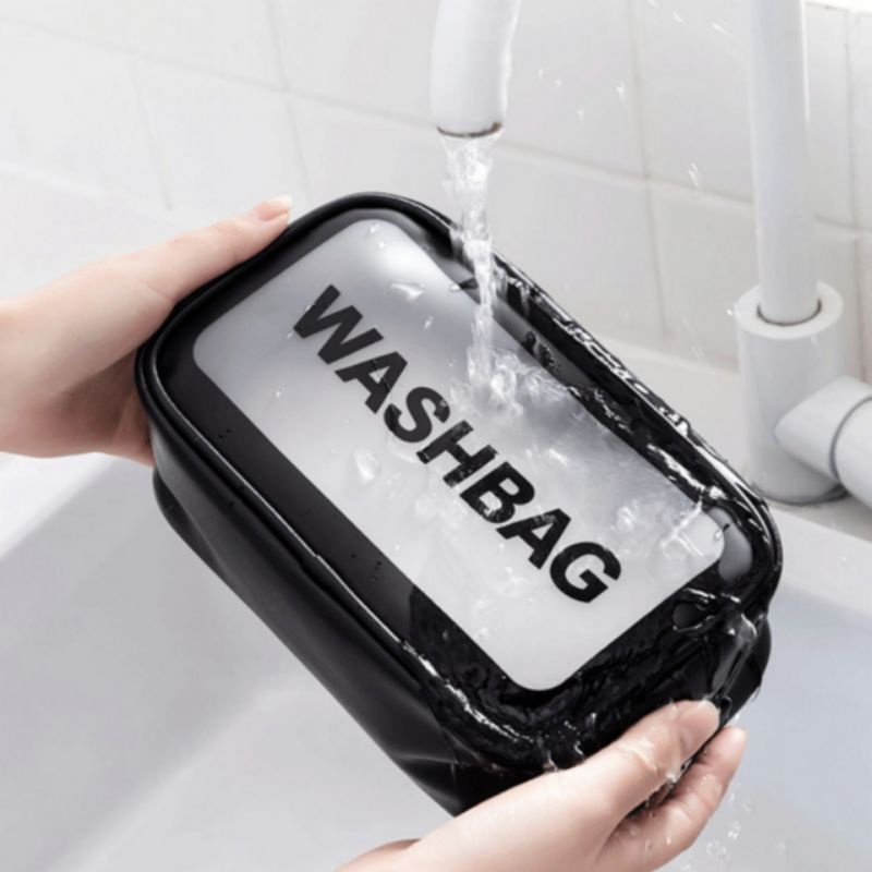 [จัดส่ง​ใน​ 24​ ชม.]​ กระเป๋า​เครื่องสำอาง​ กระเป๋า​แต่งหน้า​ PVC กันน้ำ คุณ​ภาพ​เกิน​ราคา​ (HS804)​ - รูปที่ 5