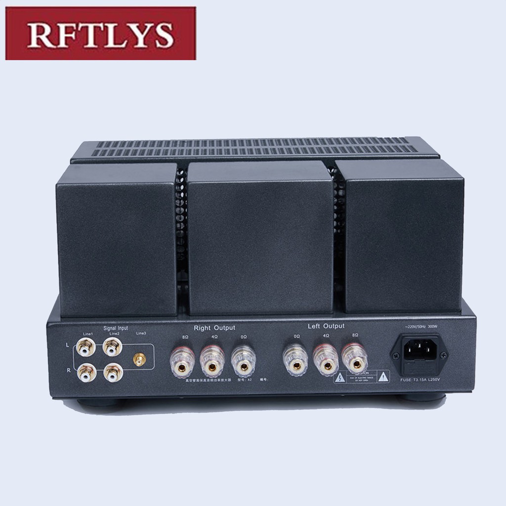 แอมป์หลอด RFTLYS - A2 (KT88) Bluetooth - Push-Pull KT88 Tube Amplifier ...