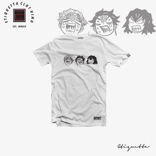 เสื้อยืดสําหรับผู้ชาย♛F.Anime - Demon Slayer - เสื้อยืด Chibi v2 สําหรับผู้ชาย/เสื้อยืดสําหรับผ cgY