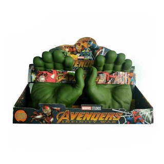 เด็ก Hulk Smash Hands The Avengers คอสเพลย์ ของเล่นนุ่ม ตุ๊กตา ถุงมือ หนึ่งคู่ ของเล่นปาร์ตี้ สําหรับเด็ก