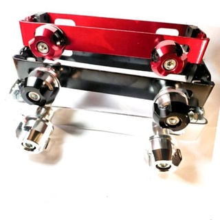 Motorcycle Univesal Plate Holder Mount Bracket＆Bolts