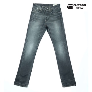 ยีนส์ G-Star Raw เอว 30 ผ้าด้าน เฟดสวย ขากระบอกเล็ก Made in Italy