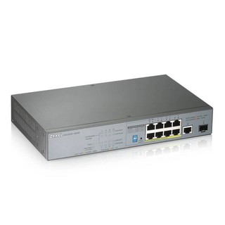 Zyxel Unmanaged Gigabit POE Switch 8 Port POE 802.3at 130W (GS1300-10HP)