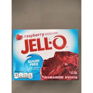 Jell-o Raspber Sugar Free 17g