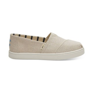 TOMS รองเท้าลำลองผู้หญิง แบบสลิปออน รุ่น Cupsole Warm Natural Heritage Canvas (Z) รองเท้าลิขสิทธิ์แท้