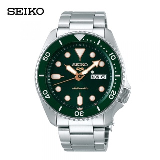 Seiko (ไซโก) นาฬิกาผู้ชาย รุ่น New Seiko 5 Sports Automatic SRPD63K ระบบออโตเมติก ขนาดตัวเรือน 42 มม.