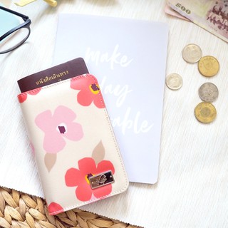 KEPT Blooming Passport Case ซองใส่พาสปอร์ตลายBlooming