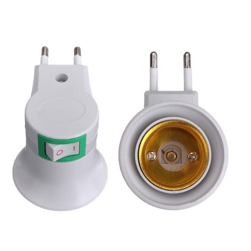 light holder with plug