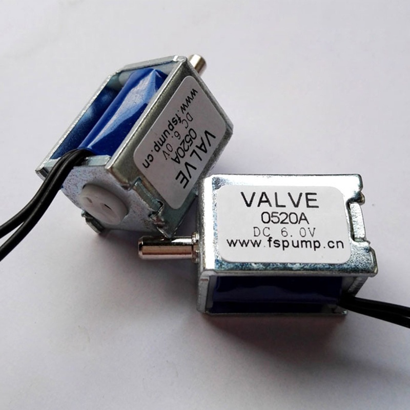 วาล์วโซลินอยด์แม่เหล็กไฟฟ้า ขนาดเล็ก 6V 12V Dc