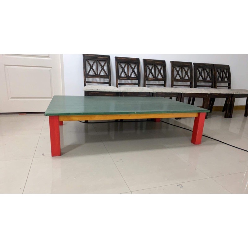 โต๊ะญี่ปุ่น มือสอง ไม้ยางพารา มือสอง 101x151x37ซม.