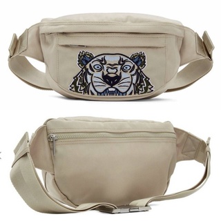 [เก็บ code ลดเพิ่ม 20%]พร้อมส่งในไทย📦 กระเป๋าคาดอก Kenzo Belt Bag(Beige)**ของเเท้