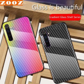 Realme 6 Pro 6i 5i 5s 5Pro C3 XT X2 X2pro Cover Case Realme6Pro Realme6 Realme5i Realme5s Realme5pro RealmeXT RealmeX2pro Realme6i Back Cover Gradient 9H Tempered Glass Phone Casing for Realme 6Pro 5Pro 5 5i 5s 6i XT X2pro