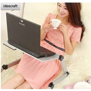 ideecraft โต๊โน๊ตบุค laptop desk แบบพกพา สีเงิน