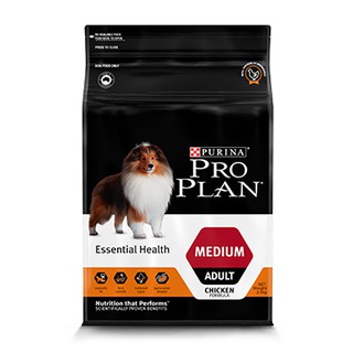 PRO PLAN For Medium Adult Dogs โปรแพลน(สุนัขโตพันธุ์กลาง) 2.5 kg.