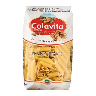 Colavita Penne Rigate Pasta 500g  โคลาวิต้าเพนเน่พาสต้า 500 กรัม