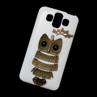 Case for LG AKA Cute Retro Metal Owl Branch Back Hard Cover