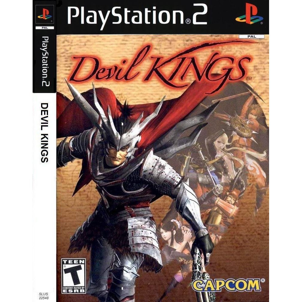 จอยเกมส์ ps2 แผ่นเกมส์ ps2 แผ่นเกมส์ Devil Kings PS2 Playstation 2 คุณภาพสูง ราคาถูก