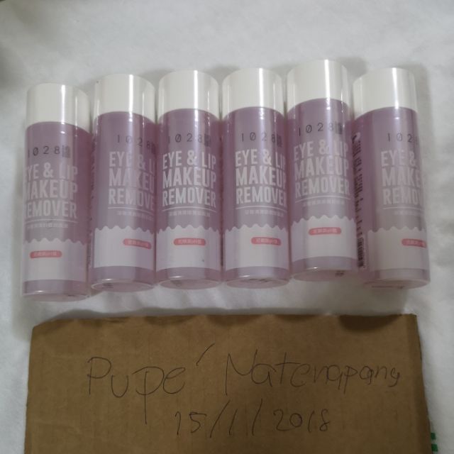 1028 Hydrating Eye & Lip Makeup Remover