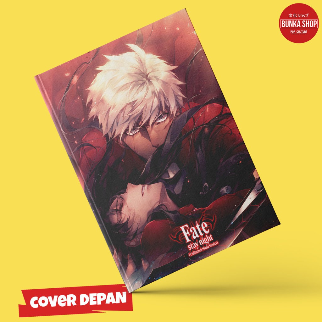 Note Book Anime Fate Stay Night Archer ปกแข ็ ง A5 Notebook