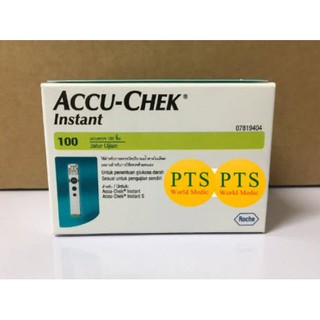 (exp 10-2024) Accu-Chek Instant Test Strip แอคคิว-เช็ค แผ่นตรวจน้ำตาล (50 และ 100 แผ่น)