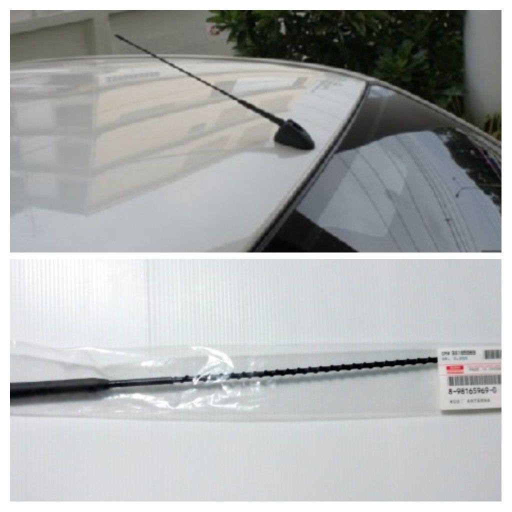 (ศูนย์แท้) เสาอากาศ อีซูซุ ดีแม็กซ์ ปี 2012-2019 ของแท้ 100% ISUZU D-MAX DMAX เสารับสัญญาณ เสาอากาศร