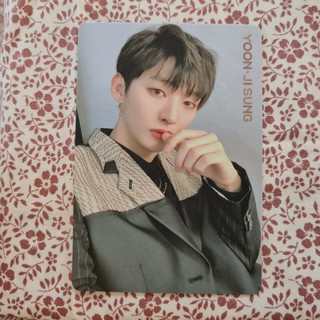 [แท้] โฟโต้การ์ด ยุนจีซอง Yoon Jisung WANNA ONE I Promise You Photo Card