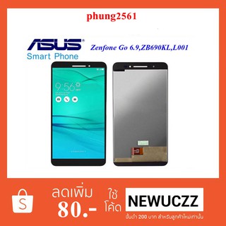 จอ LCD.Asus Zenfone Go 6.9,ZB690KL,L001+ทัชสกรีน ดำ ขาว