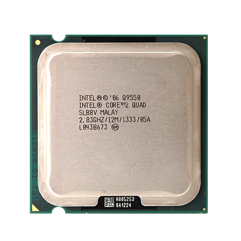 เมนบอร์ดโปรเซสเซอร์ CPU LGA 775-pin รองรับ G41 p41 p43 Intel core 2 Q6600 Q8200 q8300 q8400 q9400 q9500 9550 q9650 #8
