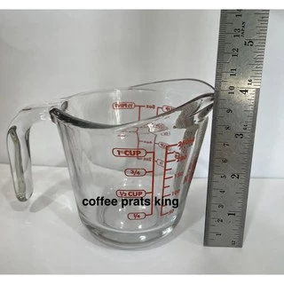 อุปกรณ์กาแฟ แก้วตวงขนาด 8Oz ยี่ห้อ ANCHOR HOCHING ของแท้ USA