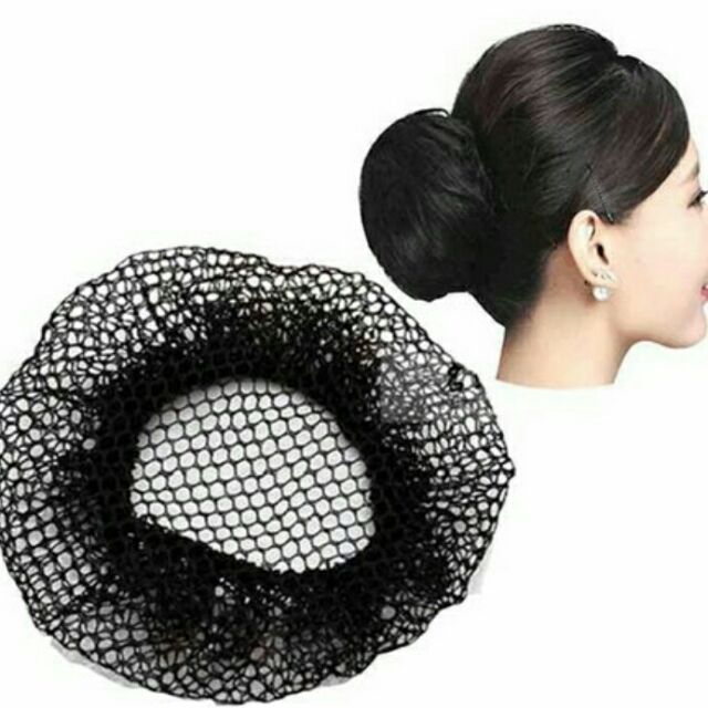 พร้อมส่ง เนตคลุมผม เกล้ามวยผม